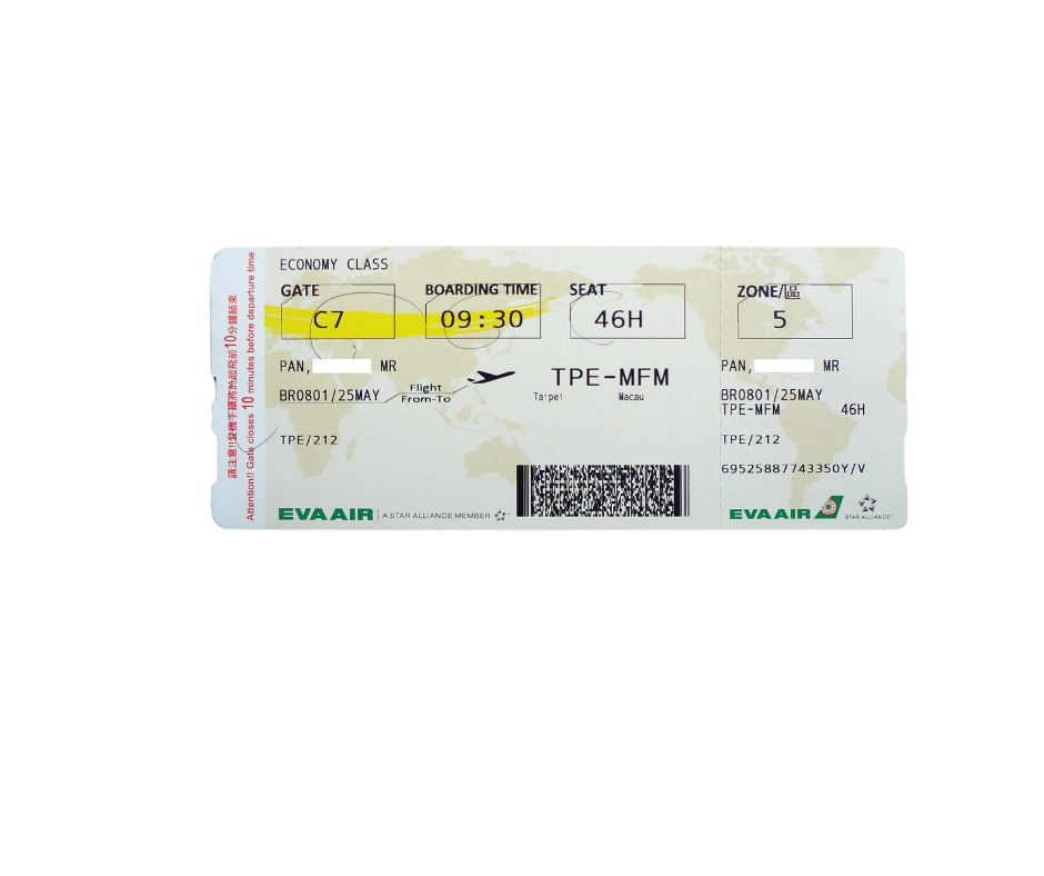 Boarding pass