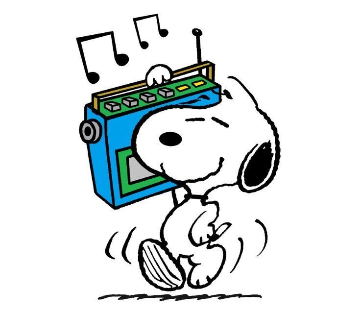 Snoopy with suitcase
